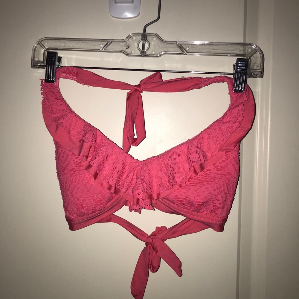 J.C. PENNEY pink bikini top